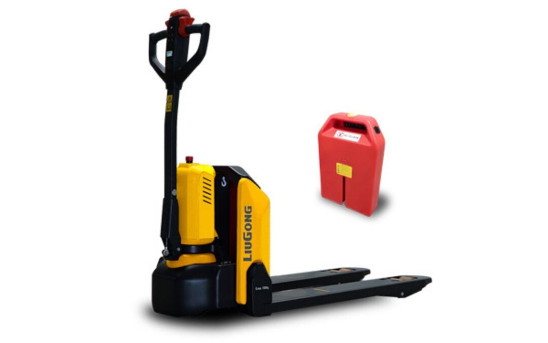 Te presentamos la transpaleta eléctrica LiuGong Litio CLG2015L